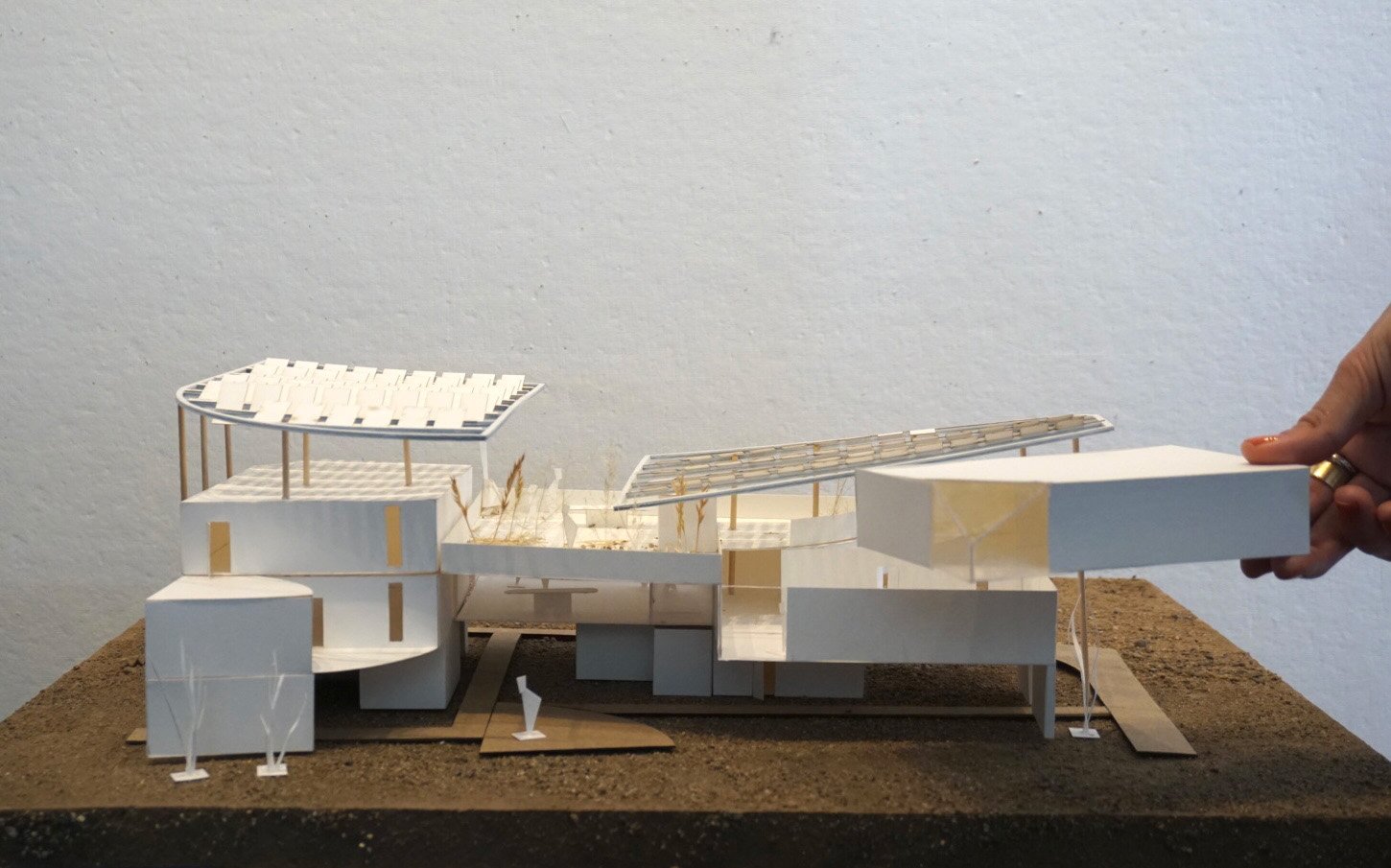 model of a building design